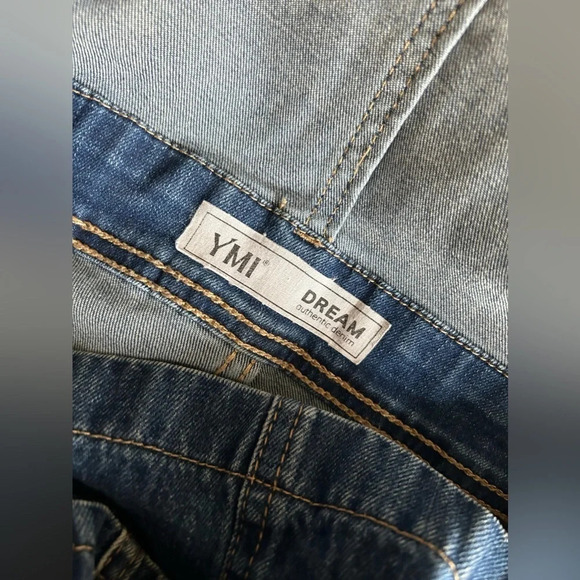 YMI Dream Denim Overalls - Picture 8 of 8